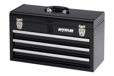 waterloo metal tool box|waterloo 12 drawer tool chest.